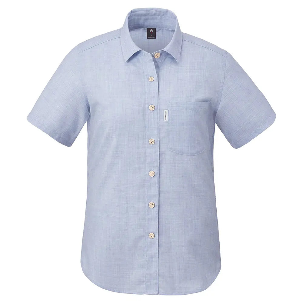 mont-bell: Merino Wool Light Short Sleeve Shirt Women's