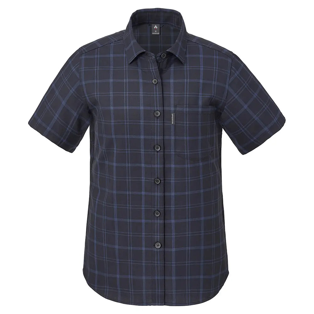 mont-bell: Merino Wool Light Short Sleeve Shirt Women's