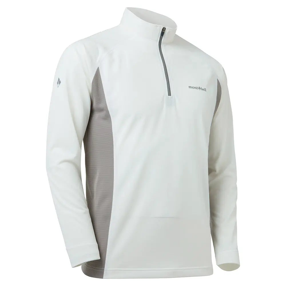 mont-bell: Cool Long Sleeve Zip Shirt Men's