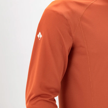 mont-bell: Cool Long Sleeve Zip Shirt Men's