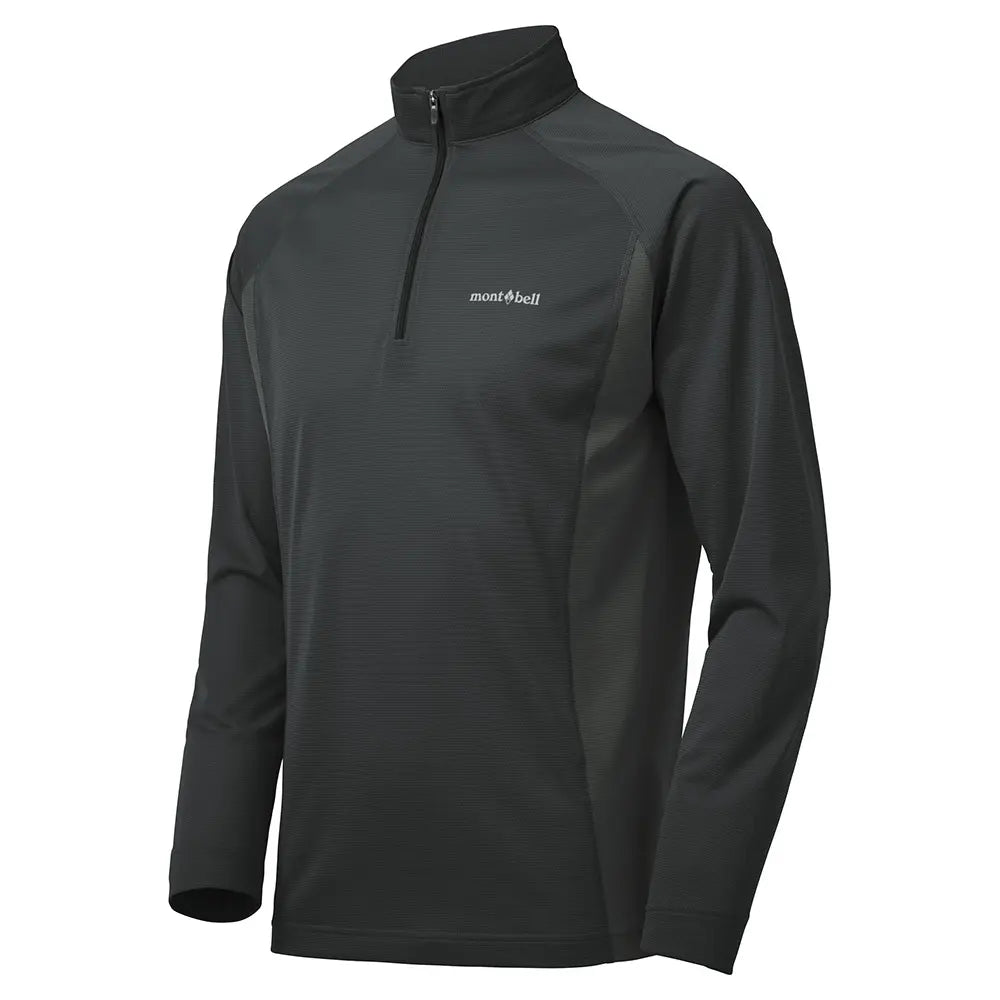 mont-bell: Cool Long Sleeve Zip Shirt Men's