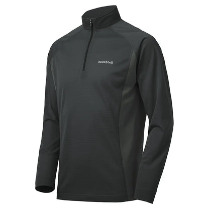 mont-bell: Cool Long Sleeve Zip Shirt Men's