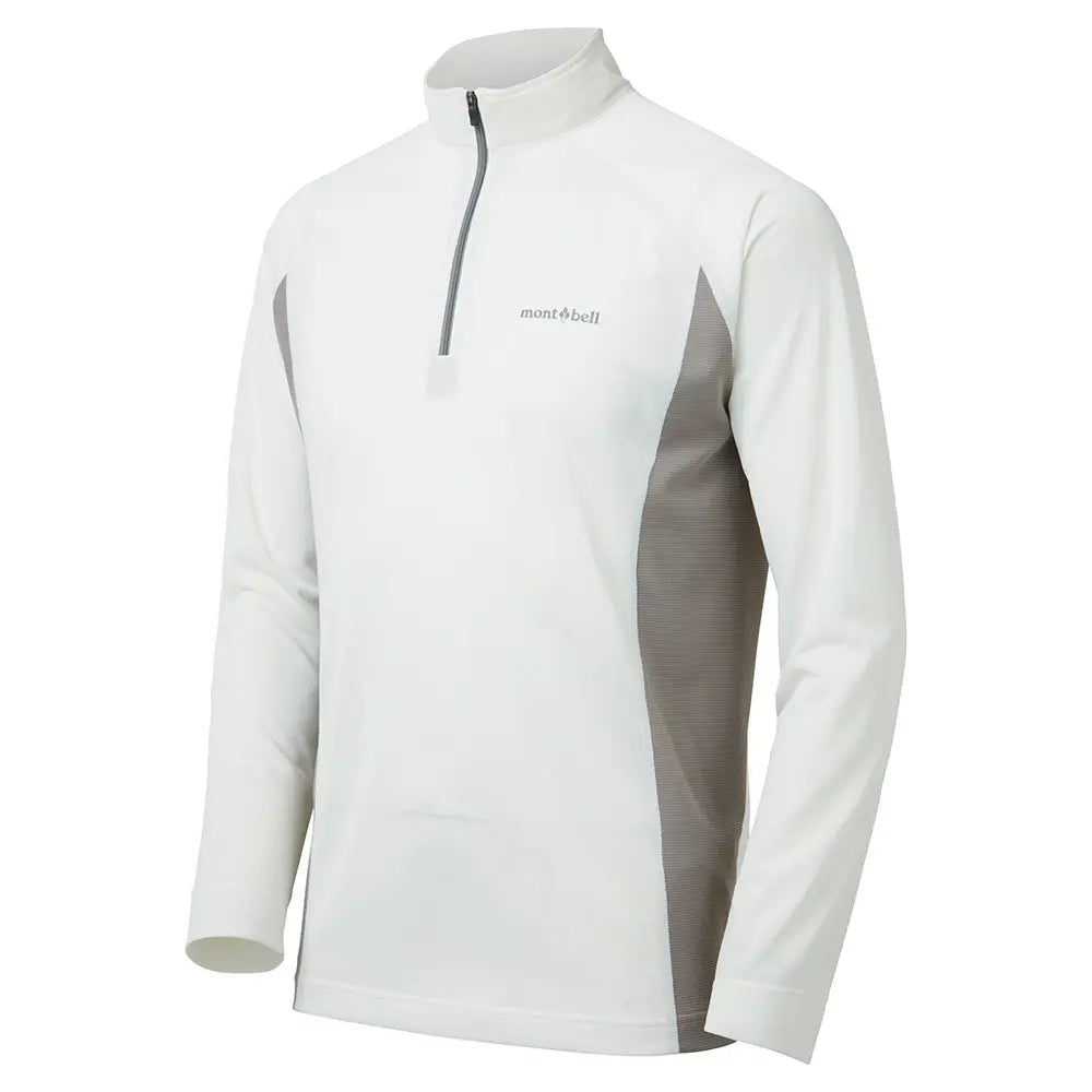 mont-bell: Cool Long Sleeve Zip Shirt Men's