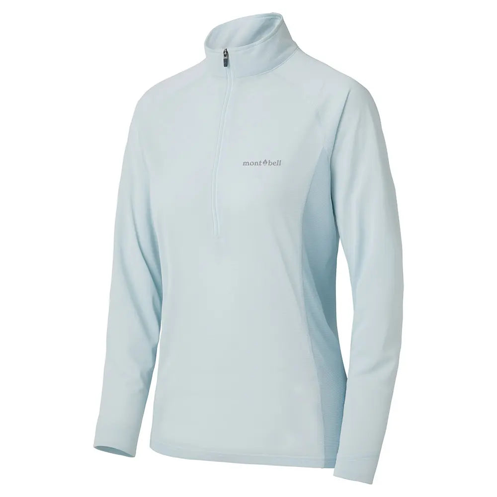 mont-bell: Cool Long Sleeve Zip Shirt Women's