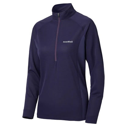 mont-bell: Cool Long Sleeve Zip Shirt Women's