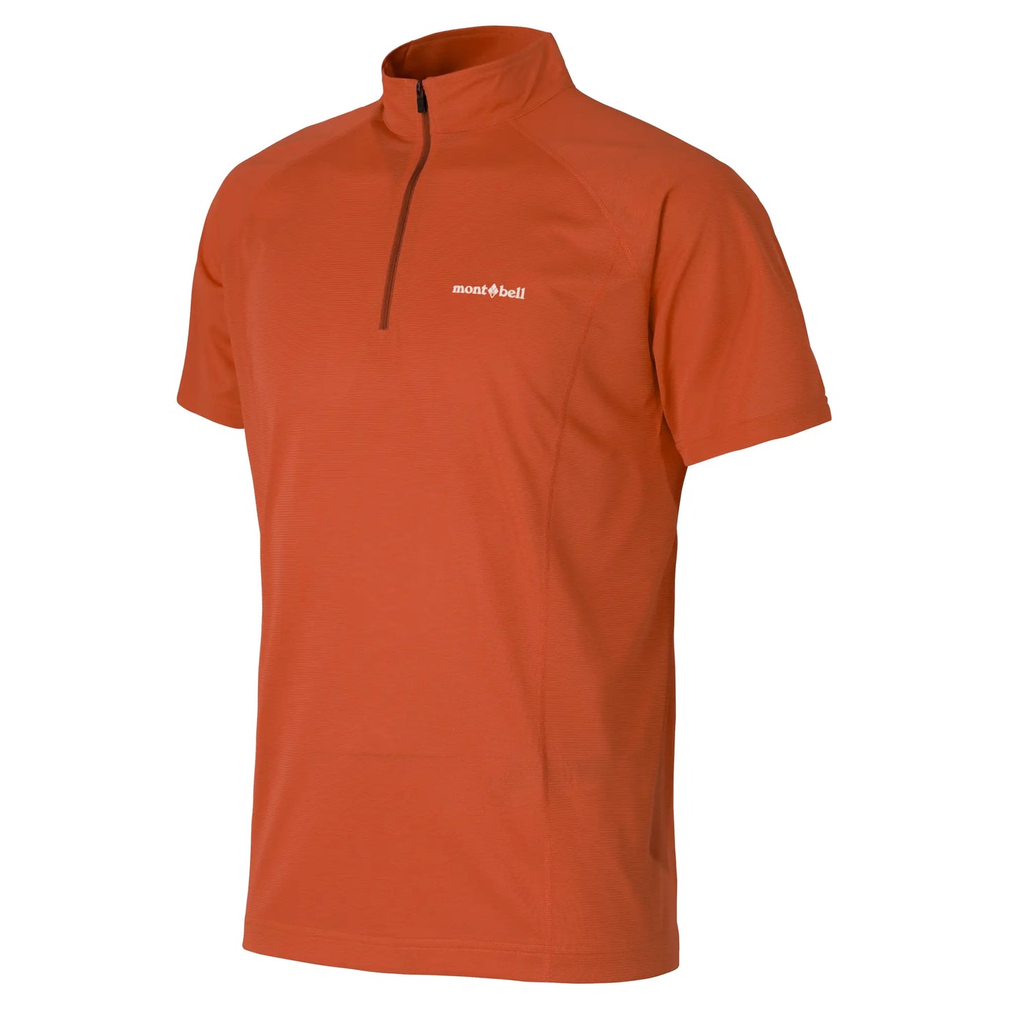 mont-bell: Cool Short Sleeve Zip Shirt Men's