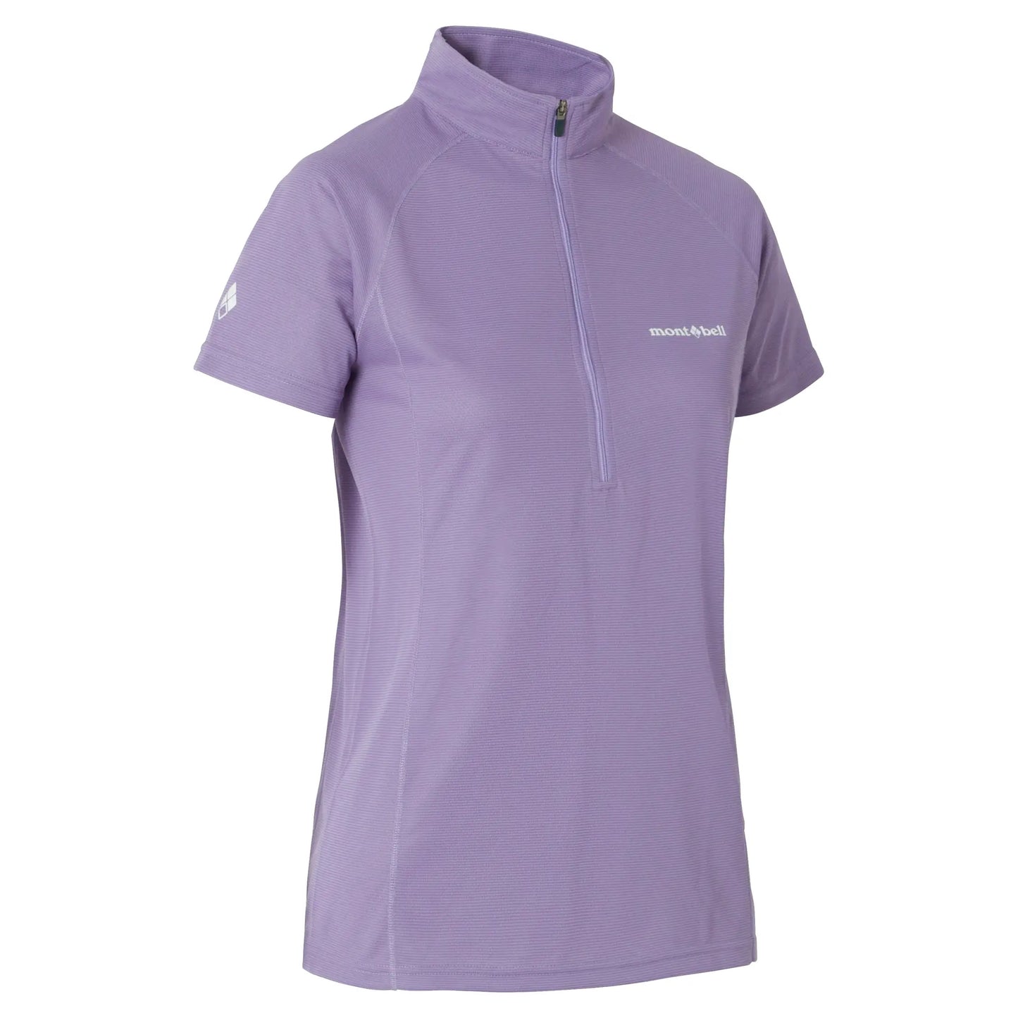 mont-bell: Cool Short Sleeve Zip Shirt Women's