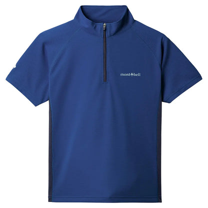 mont-bell: Cool Short Sleeve Zip Shirt Kid's 130 - 160