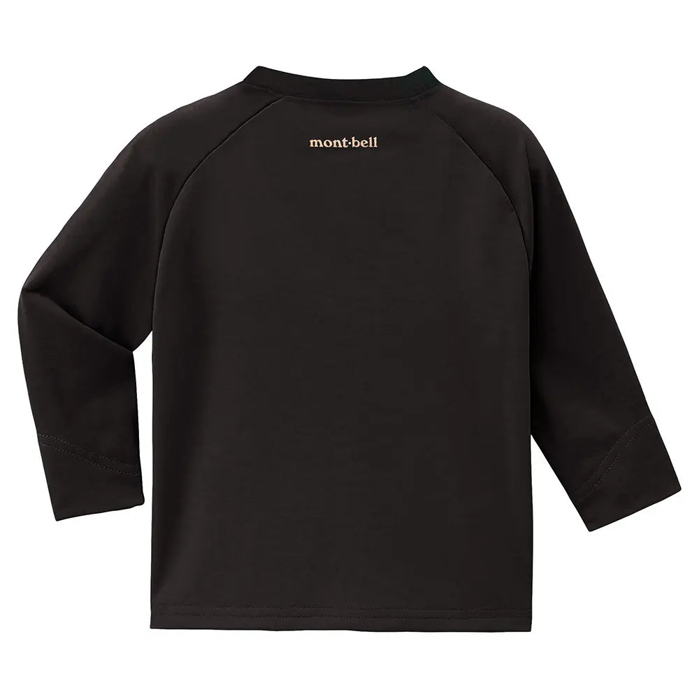 mont-bell: Wickron Long Sleeve T Baby's Monta Bear Face 80 - 90