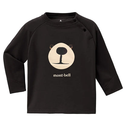 mont-bell: Wickron Long Sleeve T Baby's Monta Bear Face 80 - 90