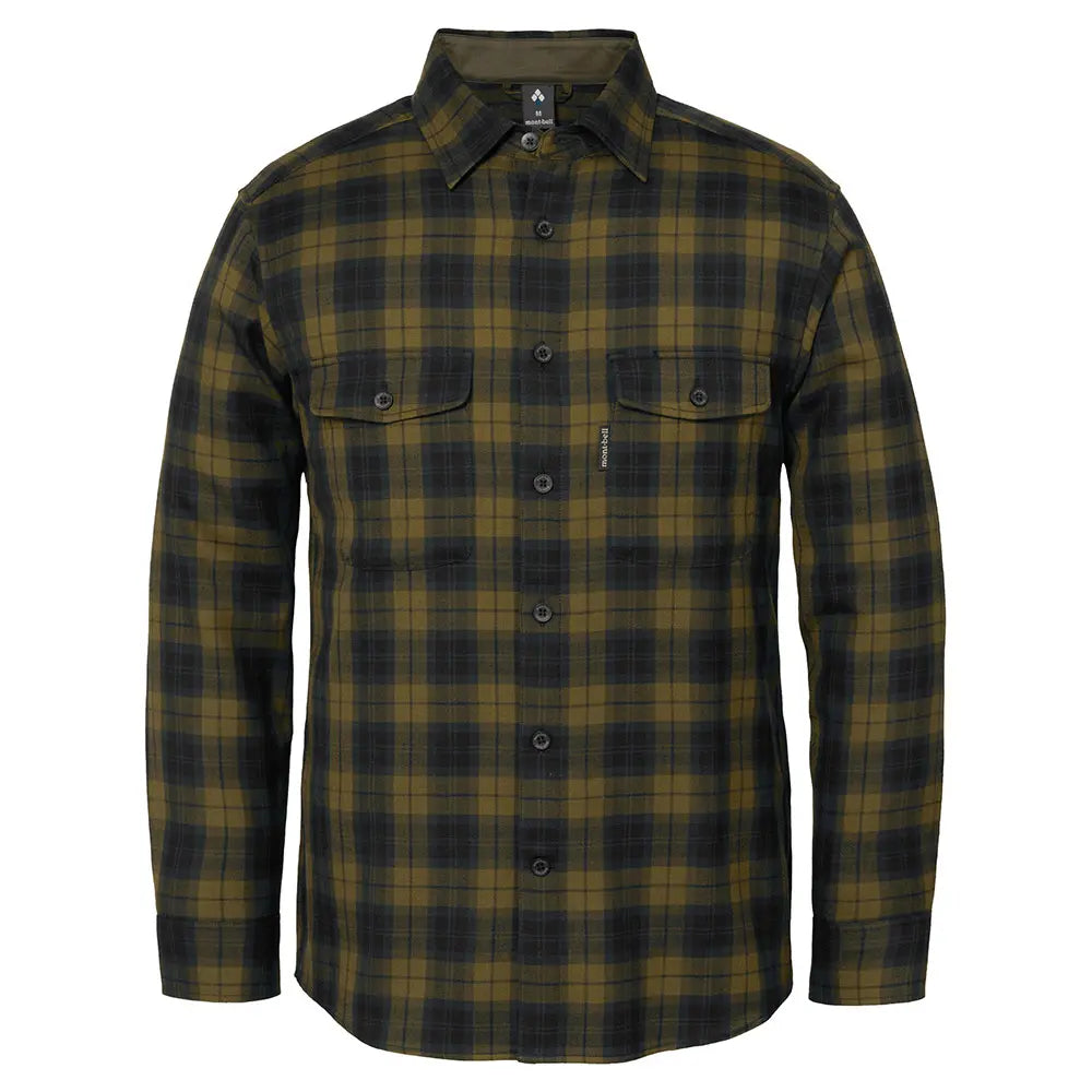 mont-bell: Merino Wool O.D. Shirt Men's