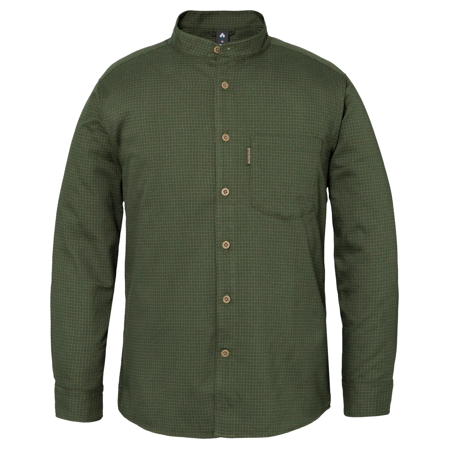 mont-bell: Wickron O.D. Stand Collar Shirt Men's