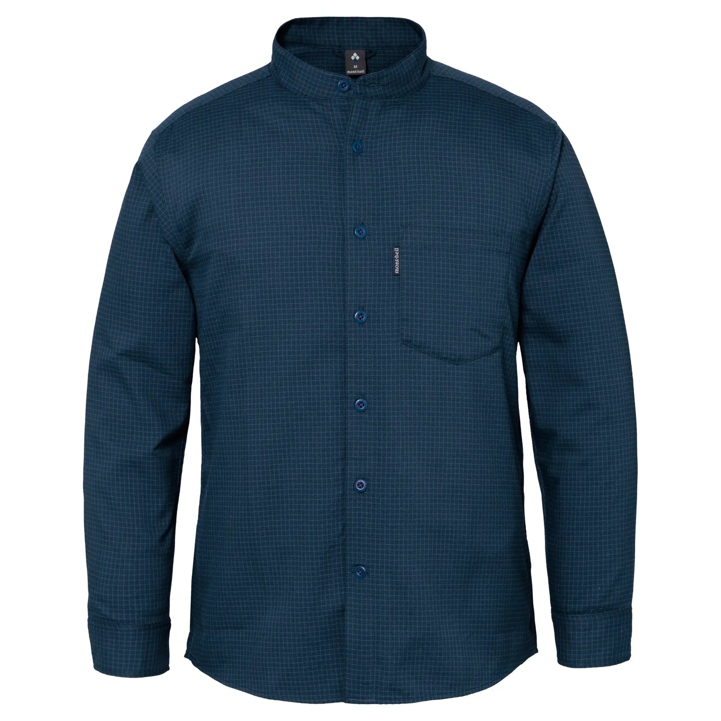 mont-bell: Wickron O.D. Stand Collar Shirt Men's