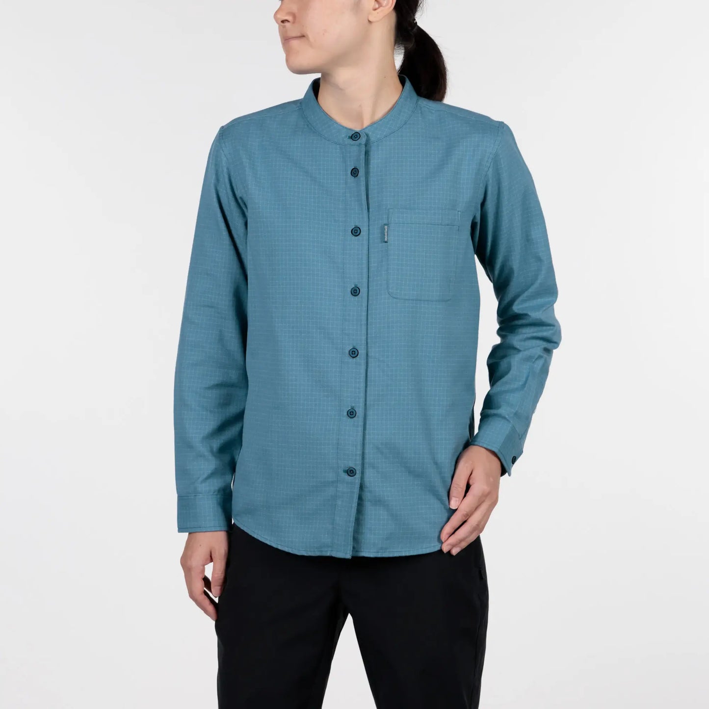 mont-bell: Wickron O.D. Stand Collar Shirt Women's