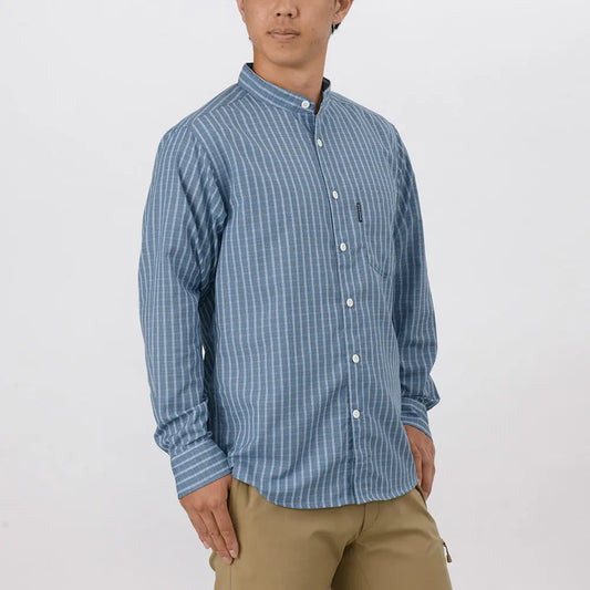 mont-bell: Wickron Light Stand Collar Shirt Men's