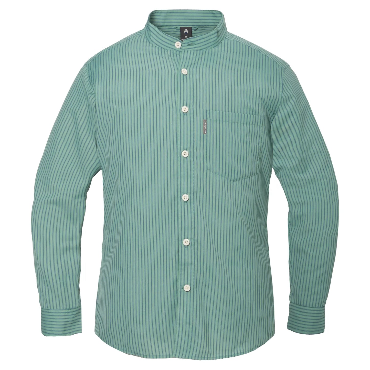 mont-bell: Wickron Light Stand Collar Shirt Men's