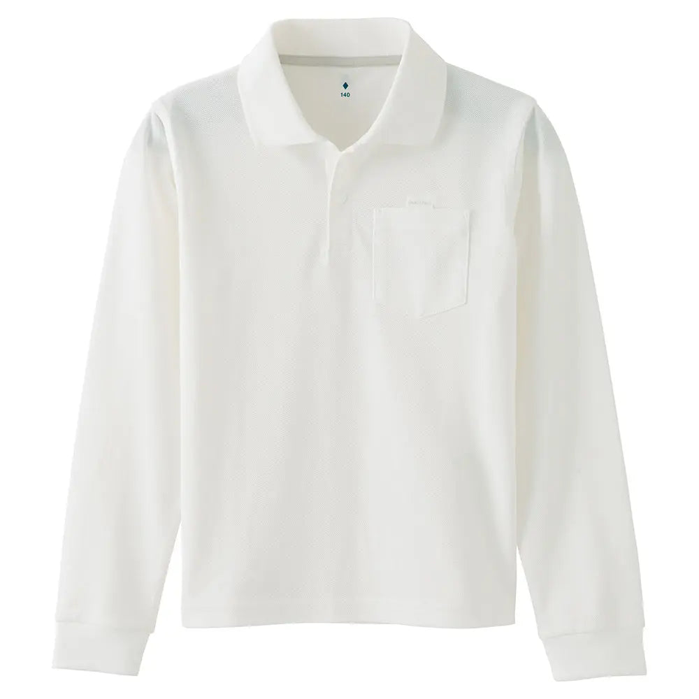 mont-bell: Wickron Long Sleeve Polo Shirt Kid's 140 - 160