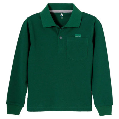 mont-bell: Wickron Long Sleeve Polo Shirt Kid's 100 - 130
