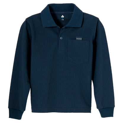 mont-bell: Wickron Long Sleeve Polo Shirt Kid's 100 - 130