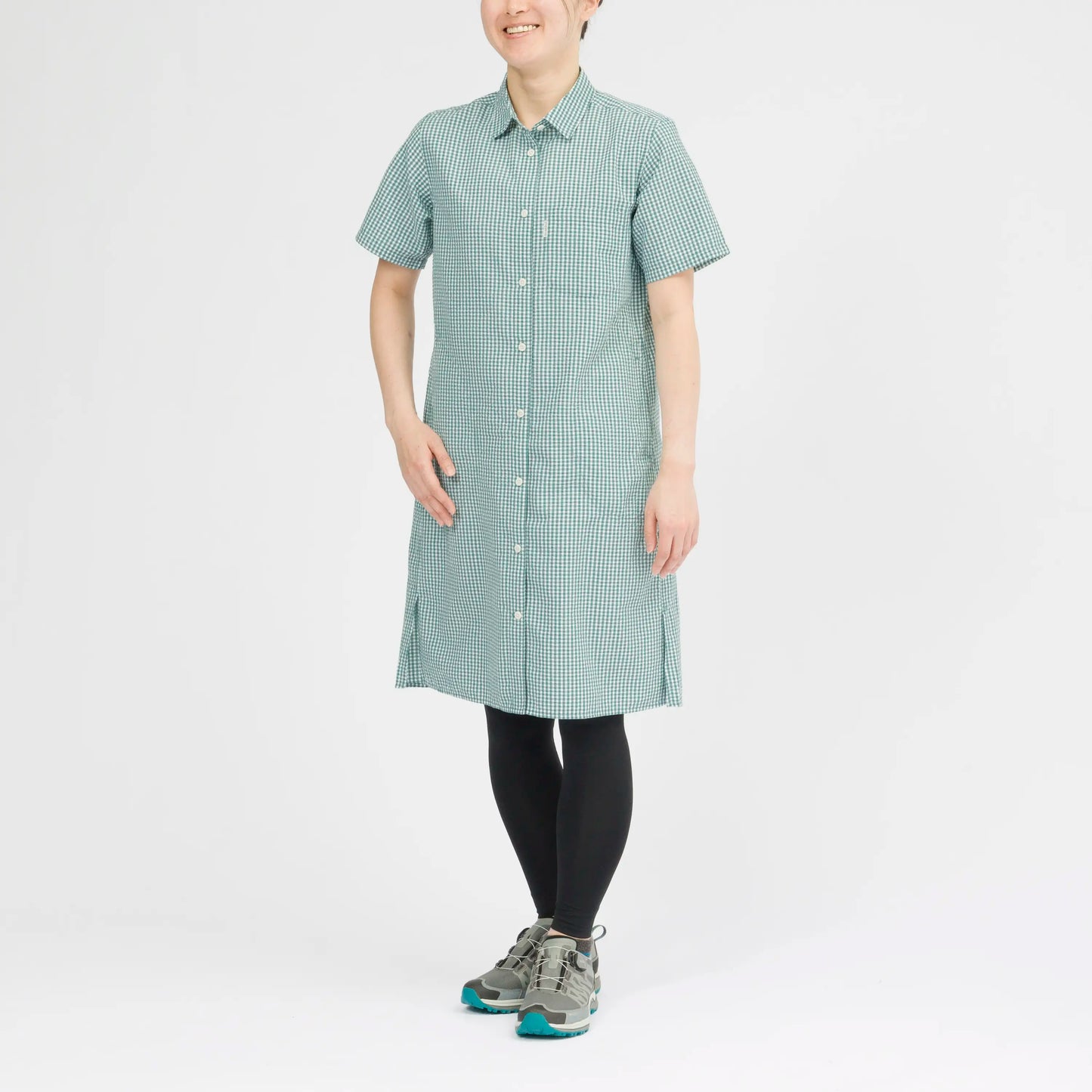 mont-bell: Wickron Dry Touch Short Sleeve Dress
