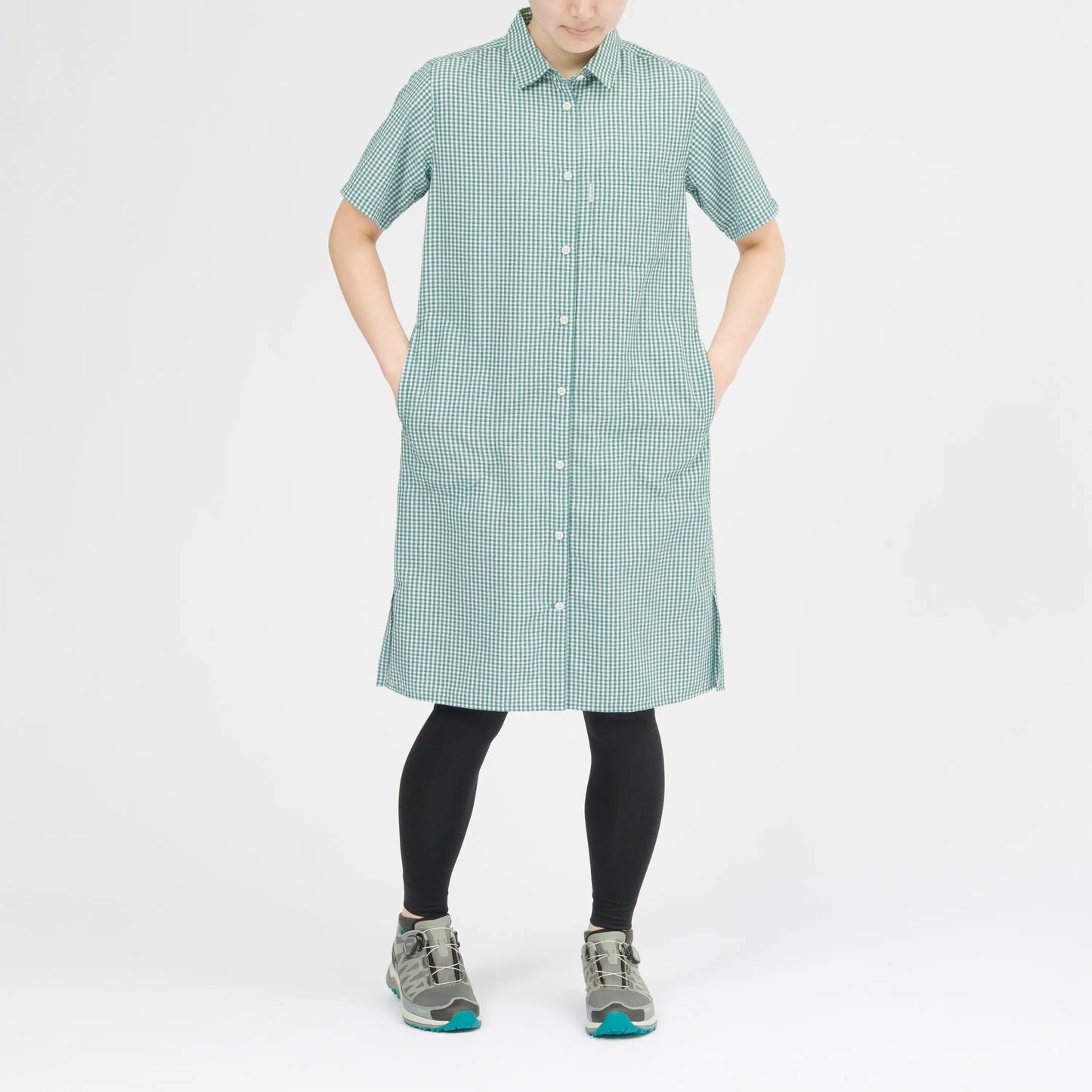 mont-bell: Wickron Dry Touch Short Sleeve Dress