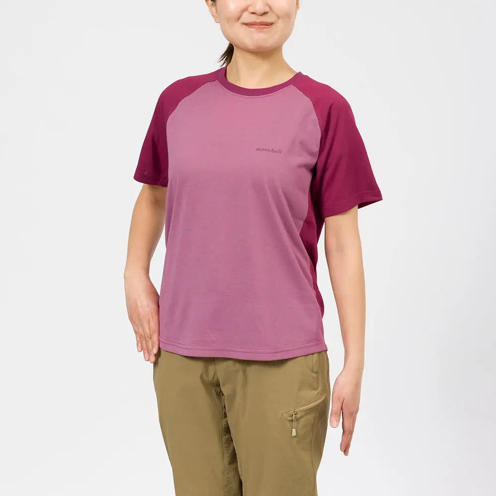 mont-bell: Wickron Raglan T Women's