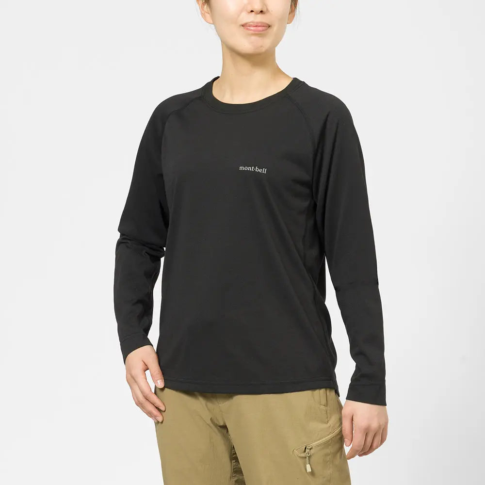mont-bell: Wickron Raglan Long Sleeve T Women's