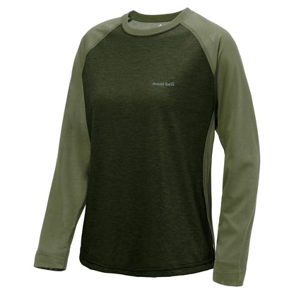 mont-bell: Wickron Raglan Long Sleeve T Women's