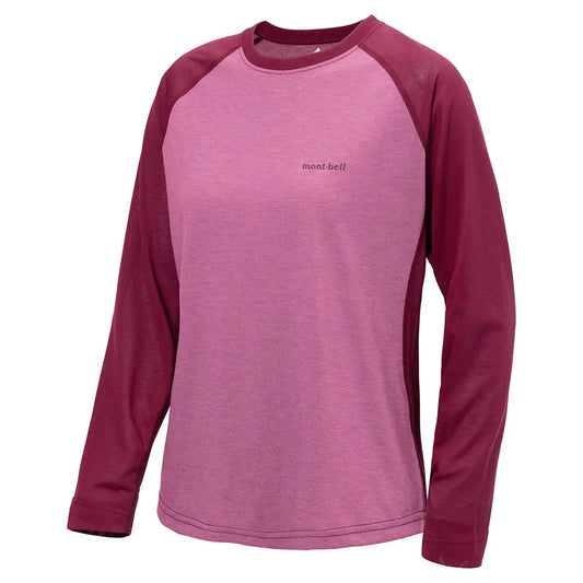 mont-bell: Wickron Raglan Long Sleeve T Women's