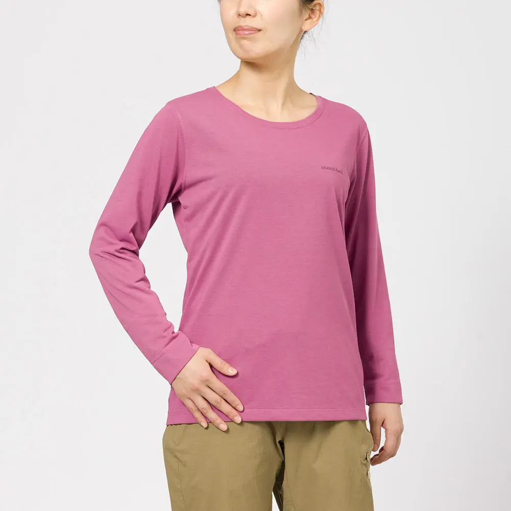 mont-bell: Wickron Slim Long Sleeve T Women's