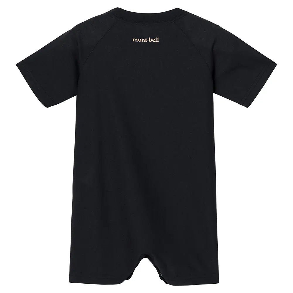 mont-bell: Wickron Short Sleeve Rompers Baby's Monta Bear Face 70 - 80