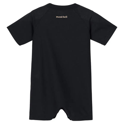 mont-bell: Wickron Short Sleeve Rompers Baby's Monta Bear Face 70 - 80