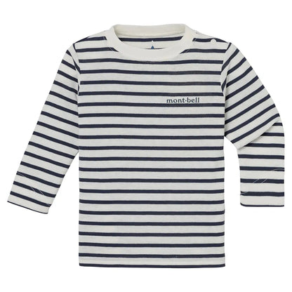 mont-bell: Wickron Striped Long Sleeve T Baby's 80 - 90