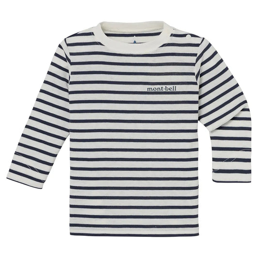 mont-bell: Wickron Striped Long Sleeve T Baby's 80 - 90