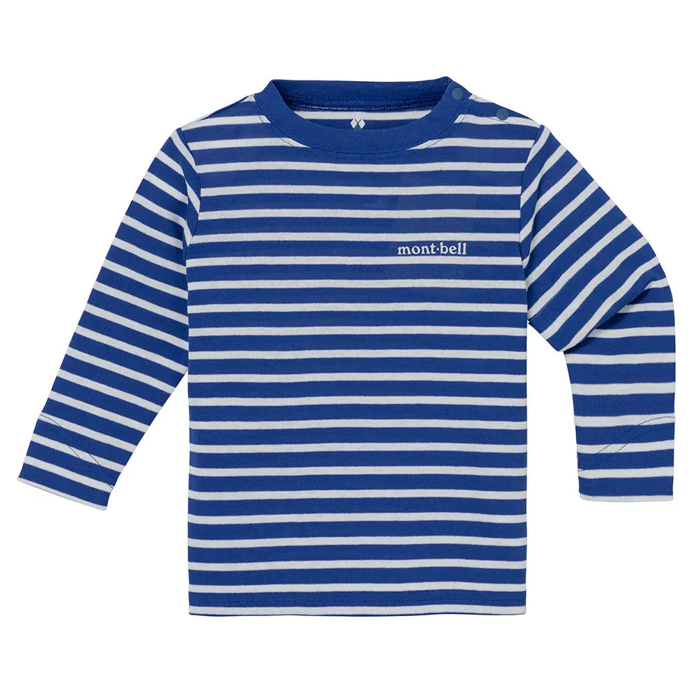 mont-bell: Wickron Striped Long Sleeve T Baby's 80 - 90