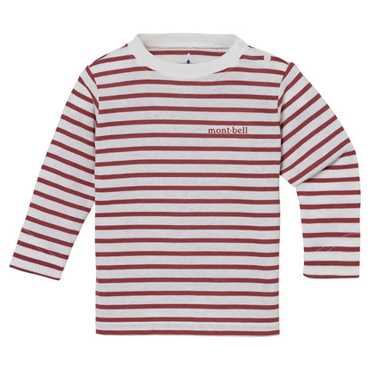 mont-bell: Wickron Striped Long Sleeve T Baby's 80 - 90