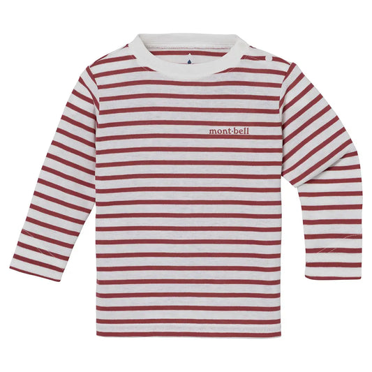 mont-bell: Wickron Striped Long Sleeve T Baby's 80 - 90