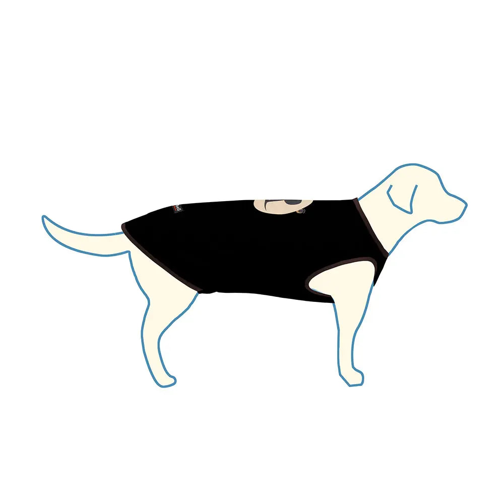 mont-bell: Wickron Dog Shirt Monta Bear Face Large