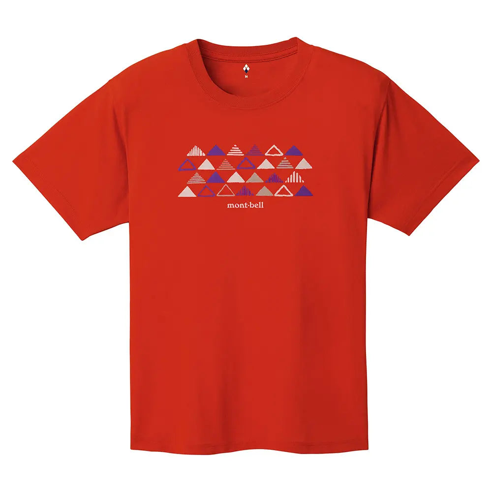mont-bell: Wickron T Mountain Pattern