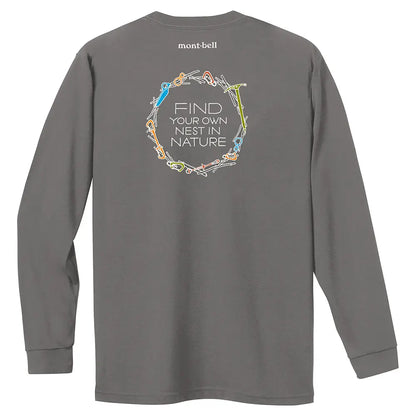 mont-bell: Wickron Long Sleeve T Gear Circle