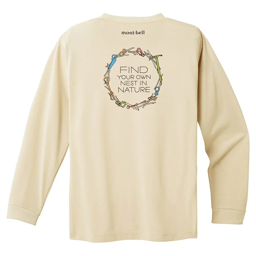 mont-bell: Wickron Long Sleeve T Gear Circle