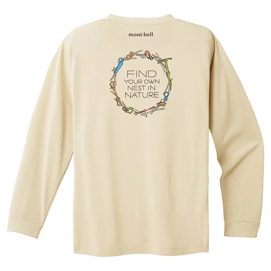 mont-bell: Wickron Long Sleeve T Gear Circle