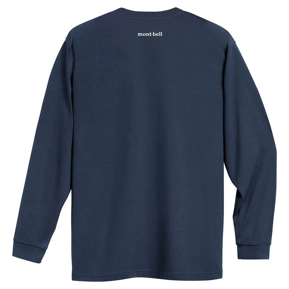 mont-bell: Wickron Long Sleeve T Shiroi Yamaotoko