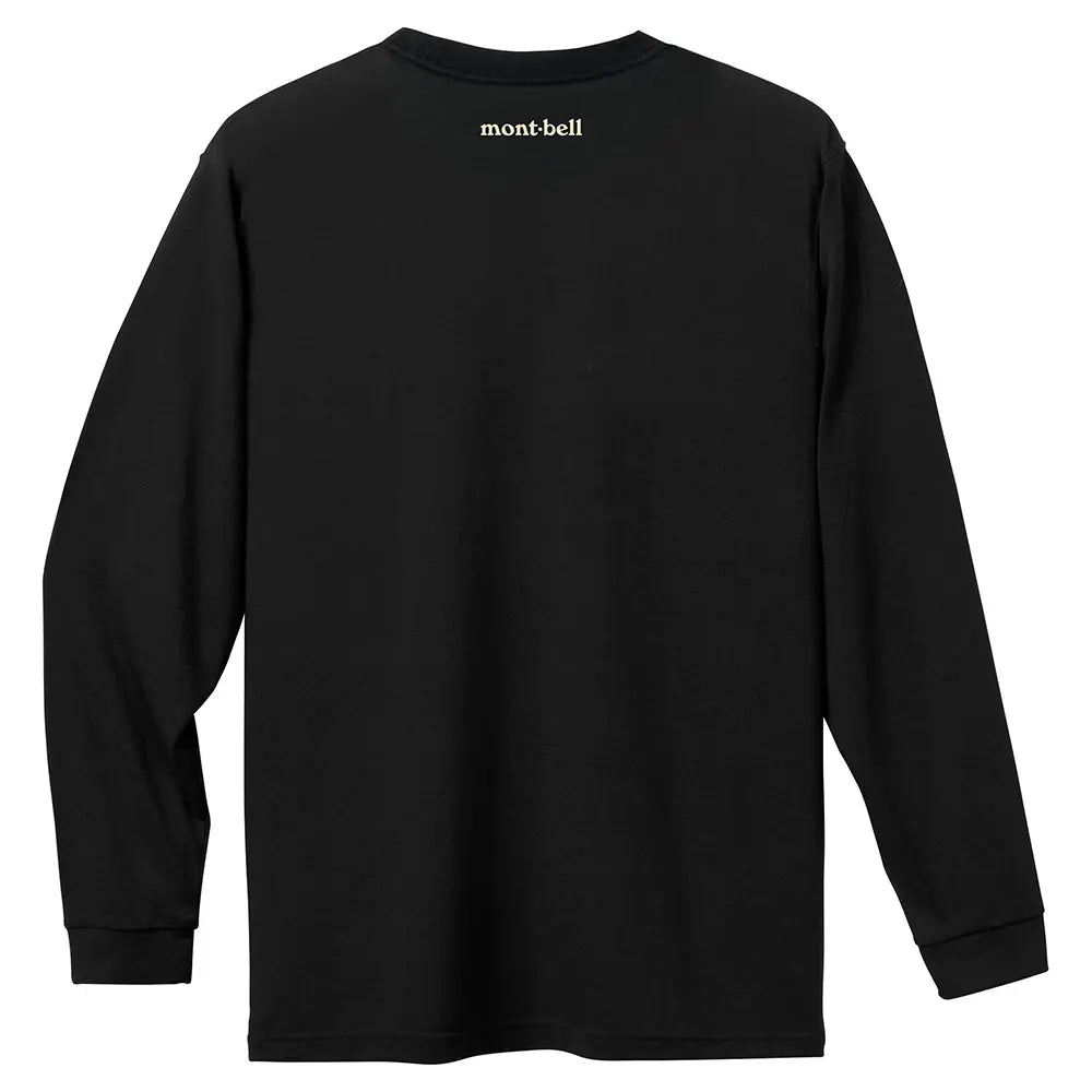 mont-bell: Wickron Long Sleeve T Monta Bear Face