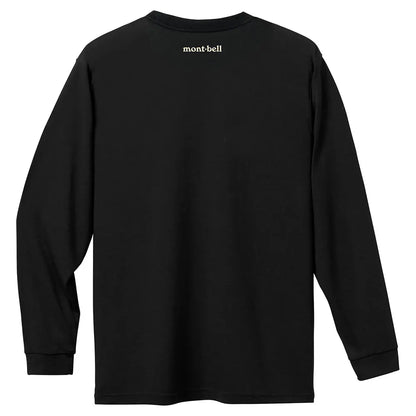 mont-bell: Wickron Long Sleeve T Monta Bear Face
