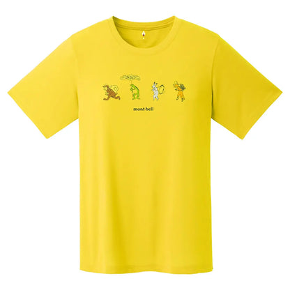 mont-bell: Wickron T Women's Scrolls of Camping Animals
