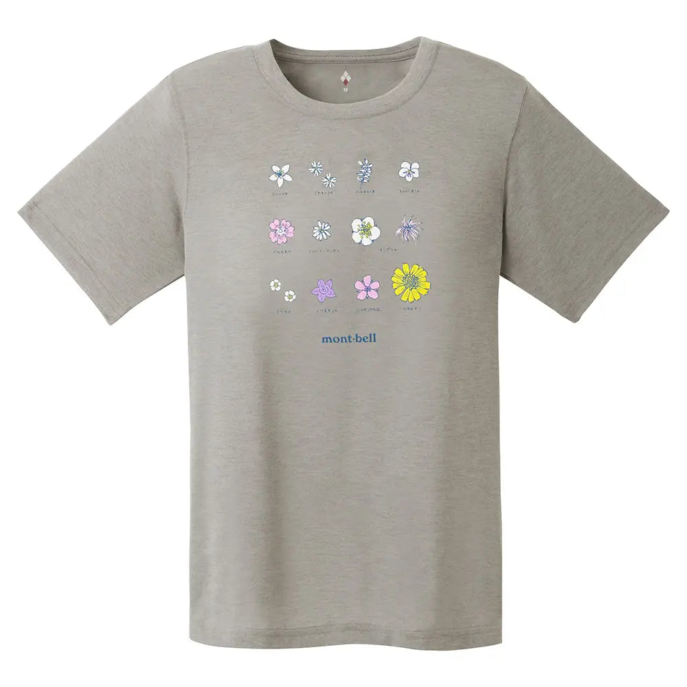 mont-bell: Wickron T Women's Mountain Wildflowers