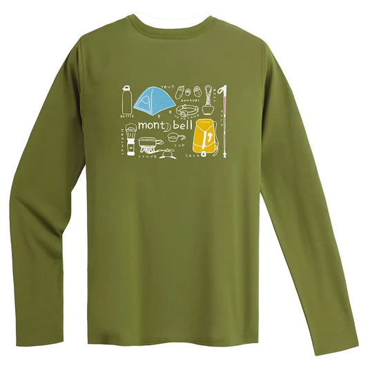 mont-bell: Wickron Long Sleeve T Women's Mountain Gear