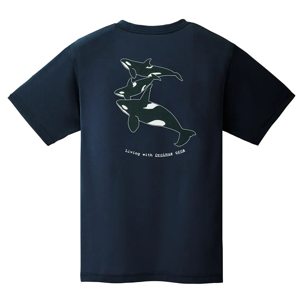mont-bell: Wickron T Killer whales in Hokkaido