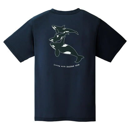 mont-bell: Wickron T Killer whales in Hokkaido